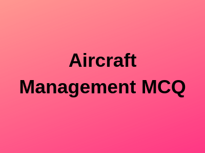 Aircraft management