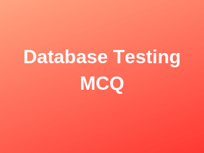 Database Testing