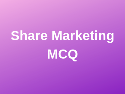 Share Marketing