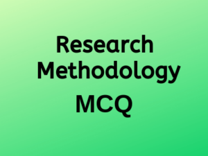 research methodology exam questions and answers multiple choice