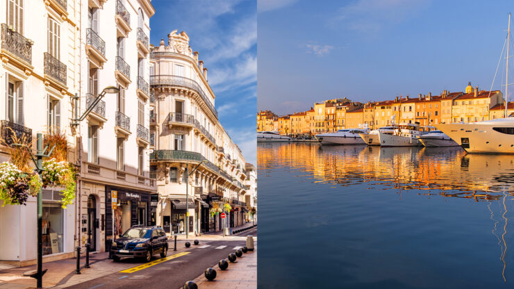 Cannes and Saint-Tropez